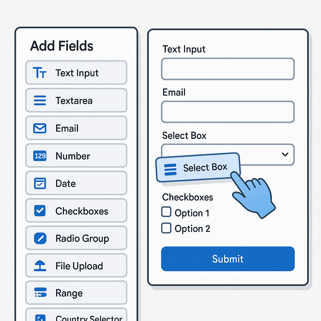 Form Builder Illustration